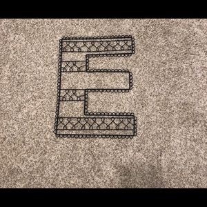 Pottery Barn Wired Letter “E”